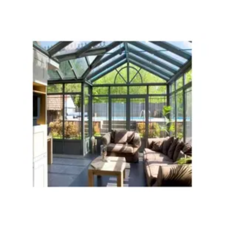 aluminium sunroom kit / outdoor glass room / sun room glass house