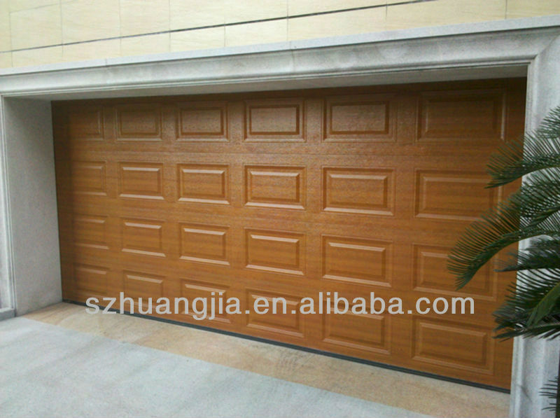 Galvanized Steel Accordion Garage Doors Automatic Exterior Manual, Motor or Hand Chain Coating Plate Cfcfree Polyurethane Foam