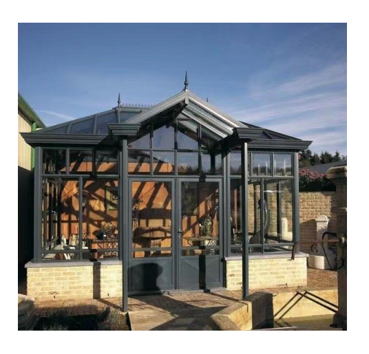 aluminium sunroom kit / outdoor glass room / sun room glass house