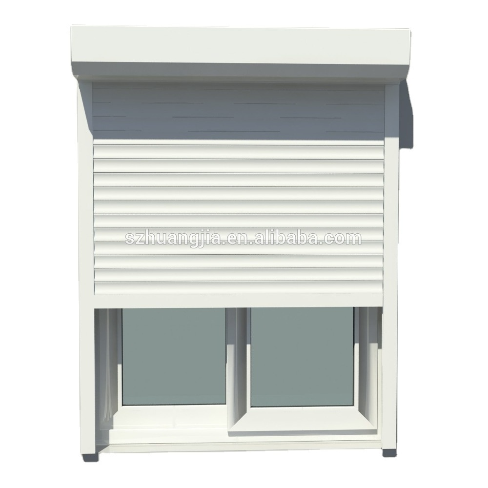 high quality electric residential roller up aluminum doors and window shutter