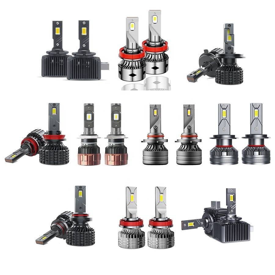 Car Accessories Auto Lighting Systems Y6 Light Bulbs H8 H11 H4 9003 9005 9006 HB3 HB4 H7 H16 LED Headlights