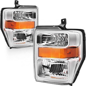 Car Accessories Frontlight Headlights Assembly 7C3Z13008BA 7C3Z13008AA For Ford F-250 F-350 F-450 2008-2010