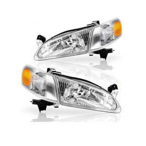 Auto Lighting Systems Headlamp USA Type For Toyota Corolla 1998-2000 Headlights 81150-02050 81110-02050