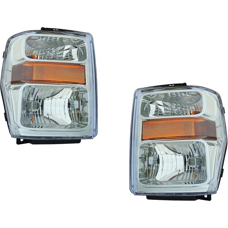 Car Accessories Frontlight Headlights Assembly 7C3Z13008BA 7C3Z13008AA For Ford F-250 F-350 F-450 2008-2010