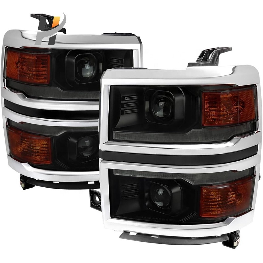 Auto Lighting Systems 20933722 20933723 GM2502410 GM2503410 Car Headlights For CHEVROLET SILVERADO 2014-2017