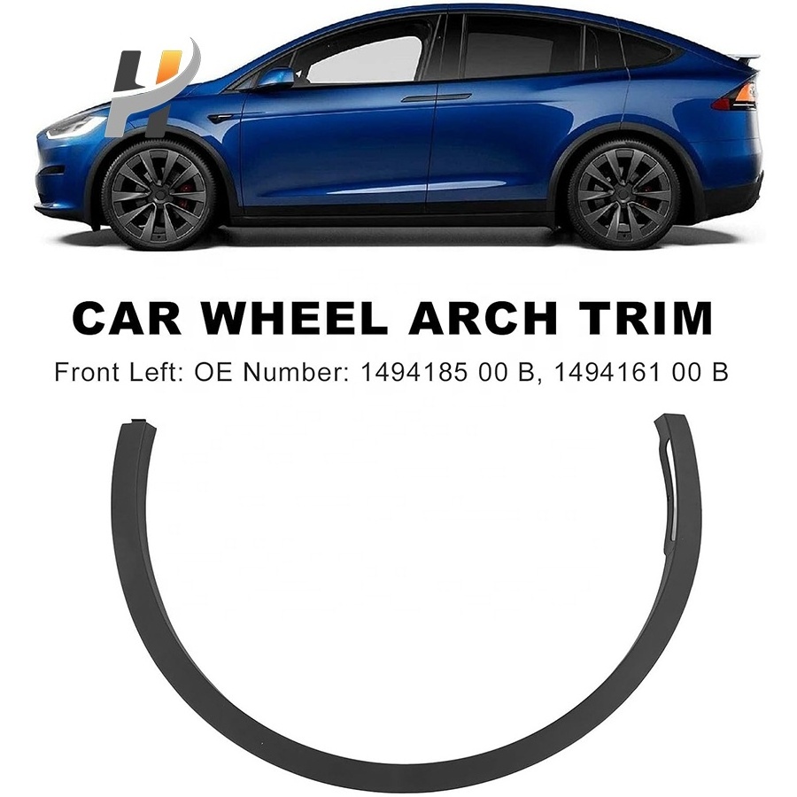 Auto Parts 1494185-00-B 1494161-00-B 1494186-00-B 1494162-00-B Front GARNISH FENDER FLARE WHEEL ARCH MOLDING For TESLA Model Y