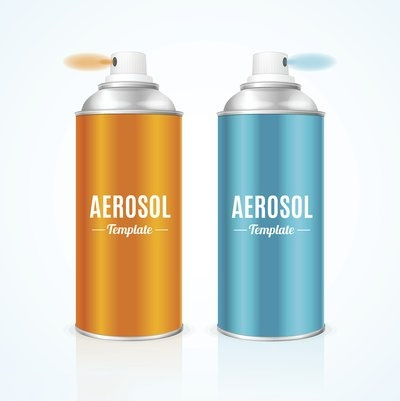 Diameter 65mm tinplate empty aerosol can for Gas spray tin can for detergent lubricant  3 pieces