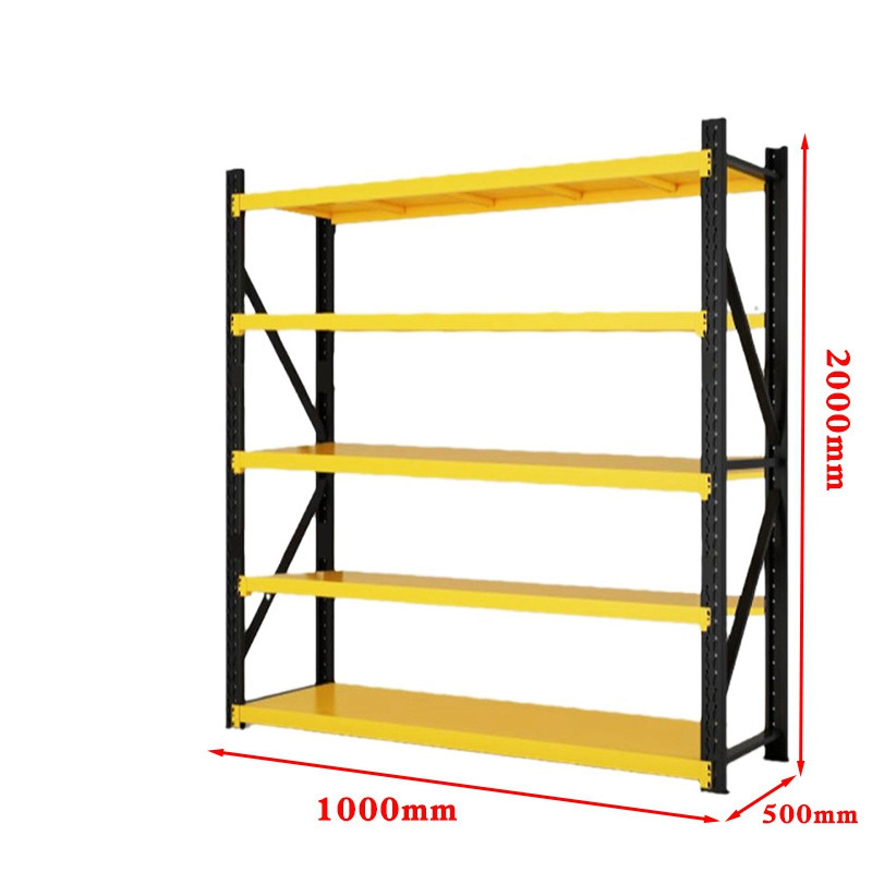 Factory Storage Racks 4 Tiers Racking System Supplier Industrial Warehouse Shelving