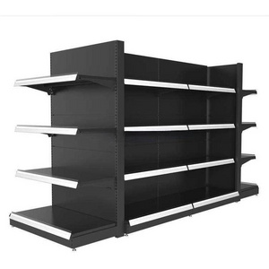 Oem Heavy Duty Store Display Racks /Gondola Shelving / Supermarket Metallic Shelves