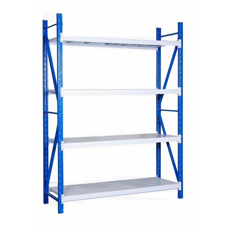 Durable Commercial Retail Warehouse Metal Storage Rack System Light Weight Shelves