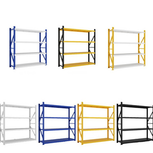 Factory Storage Racks 4 Tiers Racking System Supplier Industrial Warehouse Shelving