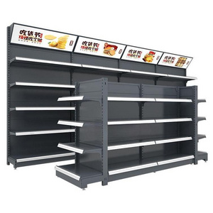 Customized Convenience Store Goods Rack Grocery Shelving Grocery Shop Shelves Supermarket Shelf