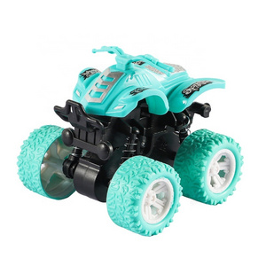 Kids Four-wheel Drive 360 Rotating Flip Inertia  Inertia Suv Friction Power off Road Vehicles Cars Toys