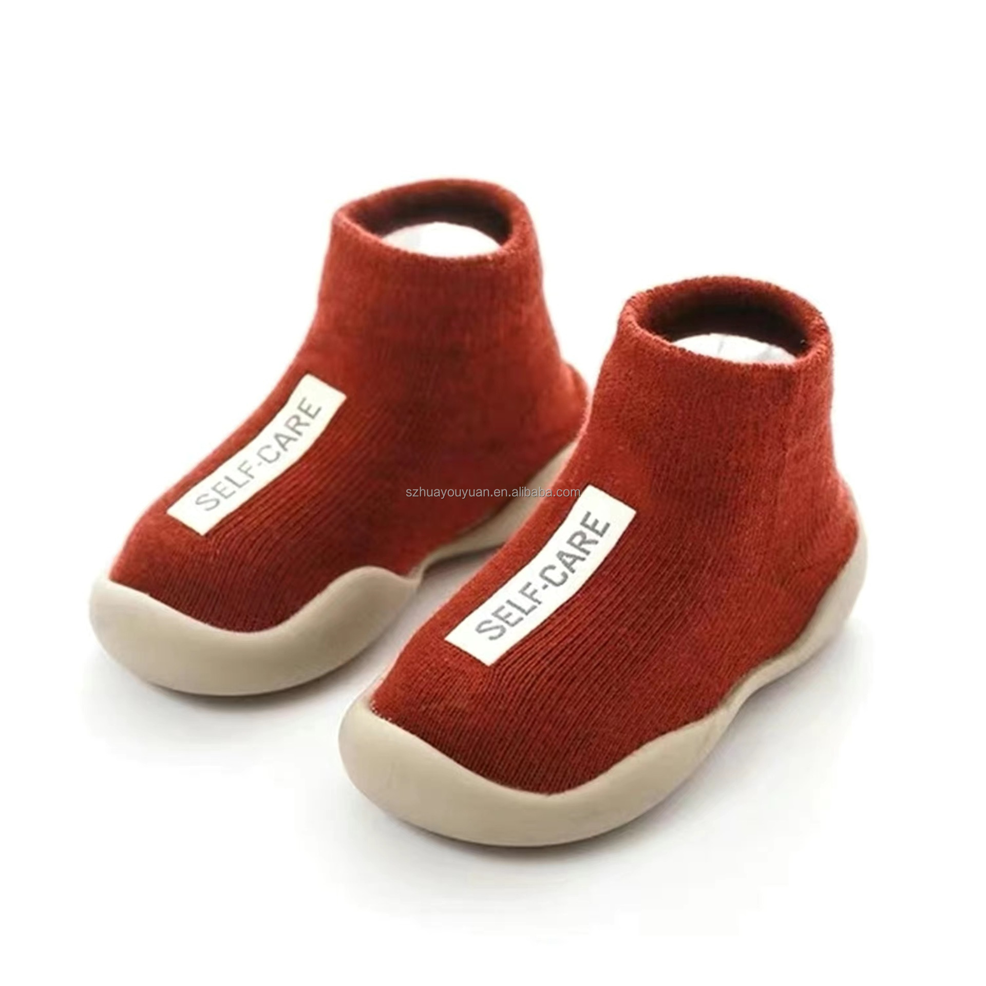 Wholesale Infant Baby Girls Boys Slippers Toddler Casual Shoes Cute Animals Cartoon First Walkers Sock Shoes For Toddler