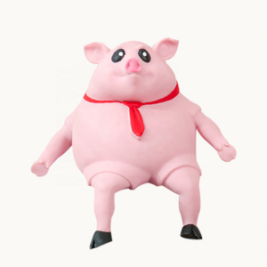 2023 New arrival anti stress relief cute squeeze pig anti stress squishy pig stress toy decompression toys