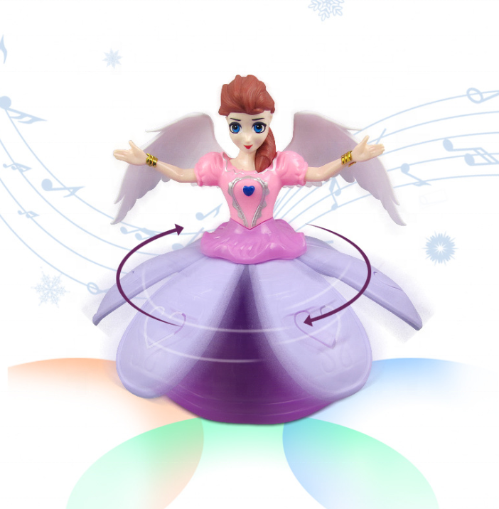 New Arrivals The Princess Dancing Toy Christmas Gift Dance Toy With Light For Children Lovely Dance Toys For Kids