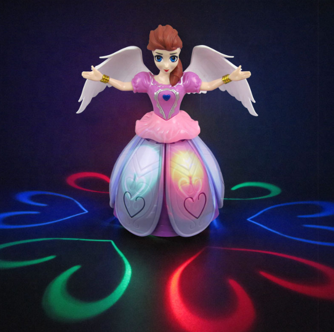 New Arrivals The Princess Dancing Toy Christmas Gift Dance Toy With Light For Children Lovely Dance Toys For Kids