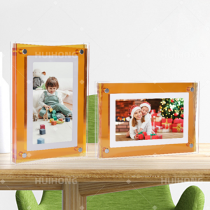 The world's first Advanced soft furnishings home accessories electronic picture video acrylic digital photo frame