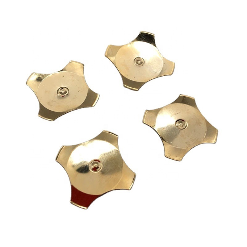 Gold Plating Diameter from 5mm to 20mm Existing stocks of 4 legged metal dome for keypad switch