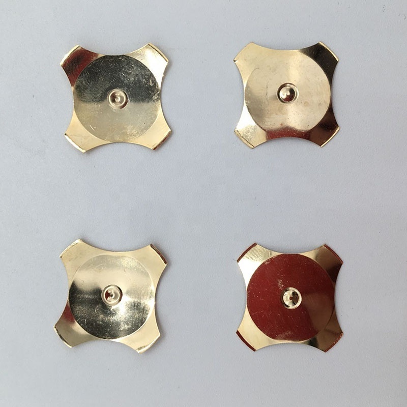 Gold Plating Diameter from 5mm to 20mm Existing stocks of 4 legged metal dome for keypad switch