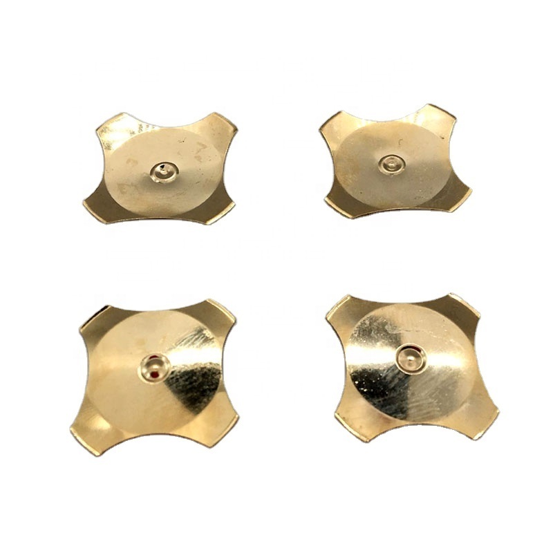 Gold Plating Diameter from 5mm to 20mm Existing stocks of 4 legged metal dome for keypad switch