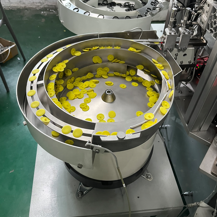 Good quality stainless steel rubber washer vibrating bowl feeder for automatic assembly machine