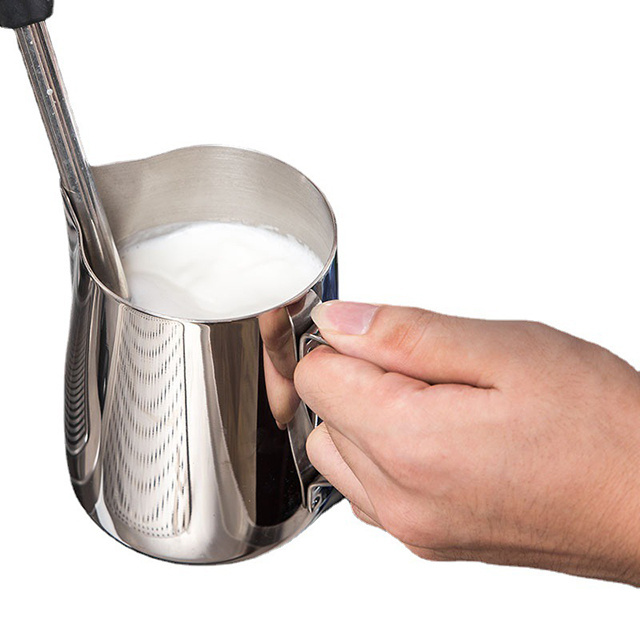 Stainless Steel 100ML 2L Latte Espresso Coffee Frother Milk Frothing Pitcher Coffee Jug Milk Pitcher