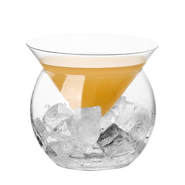 Transparent Water Glass Cup Drink Bottles Juice Martini Cocktail Drinking Glasses