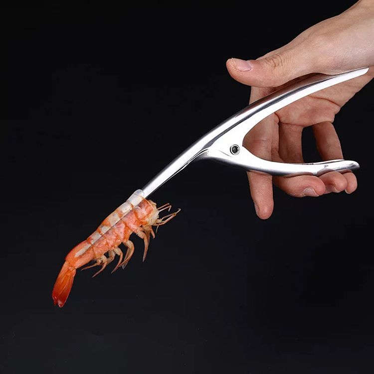 Stainless Steel Seafood Tools Peeler Tool Fish Skin Shrimp Peeler