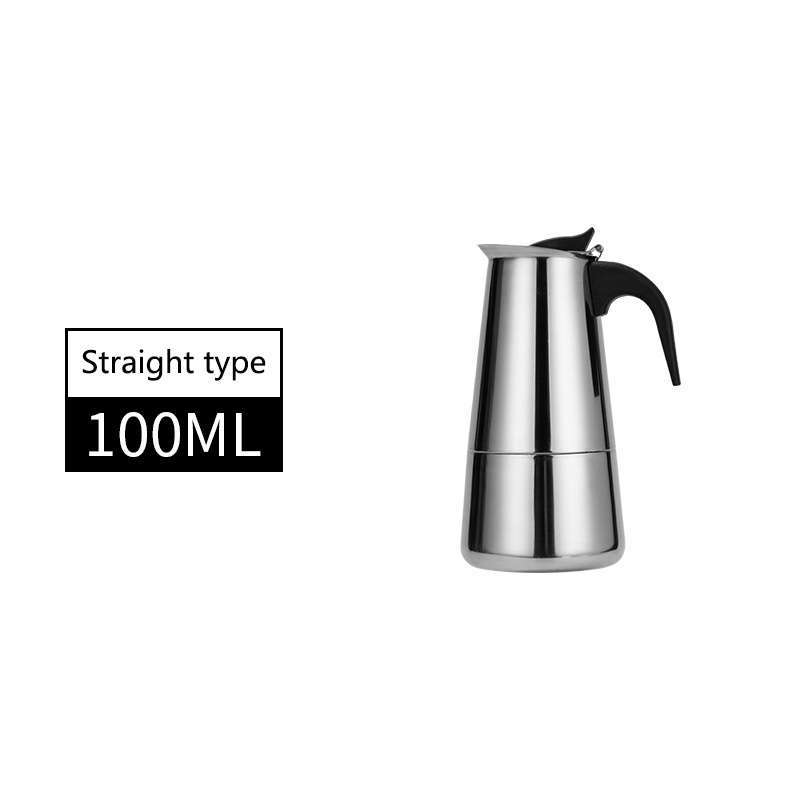 Classic High Quality Stainless Steel Italian Coffee Espresso Moka Coffee Tea Maker Pot