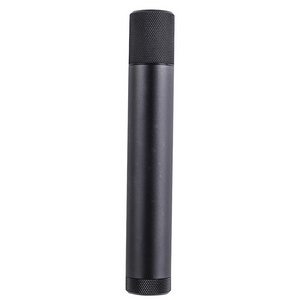 Hot Selling Travel Portable Empty Metal Black Cigar Carrying Holder Storage Container Cigar Tube Case