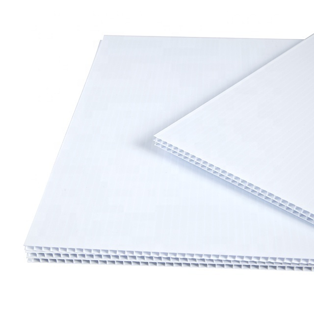 wholesale Blank coroplast sheet 4x8 coroplast polypropylene sheet corrugated plastic panels corex sheet