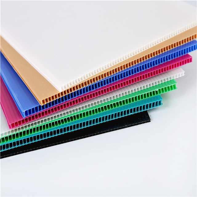 Wholesale Widely Used 2mm 3mm 4mm 5mm 6mm 8mm Clear Folding Recycled PP Corrugated Plastic Sheet 4x8