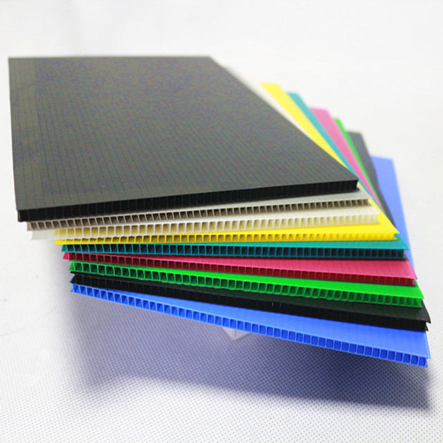 Custom Flexible Heavy Duty 4x8 Polypropylene Corrugated Plastic Fluted Pp Hollow Profil Sheets Board