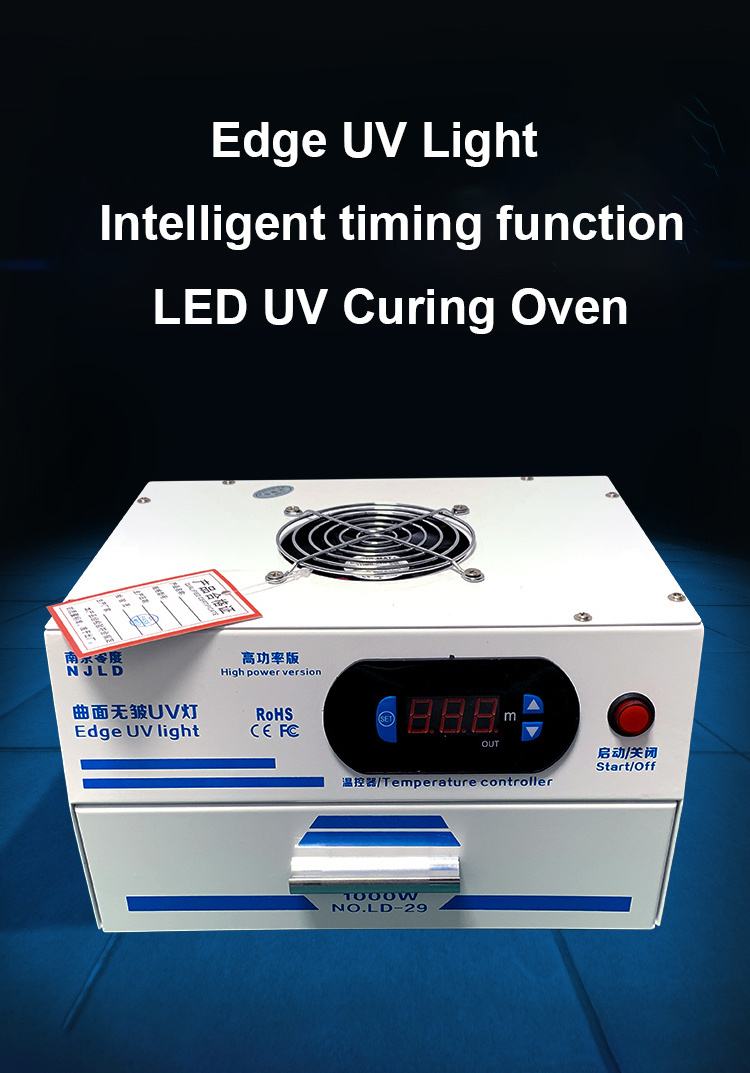 1000W 2000W UV Curing Lamp High Power LED Curing Oven UV light Box For Samsung iPhone Mobile Phone Repair Tool