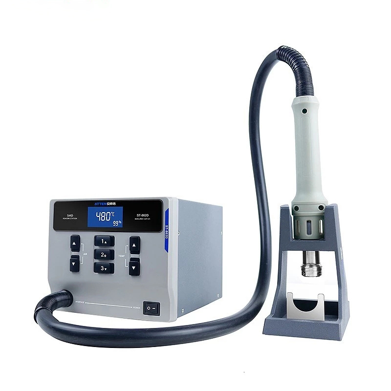 ATTEN MS-300 110V / 220V 1000W Hot Air Gun Digital Display BGA Rework Station Automatic Sleep Repair Desoldering Station