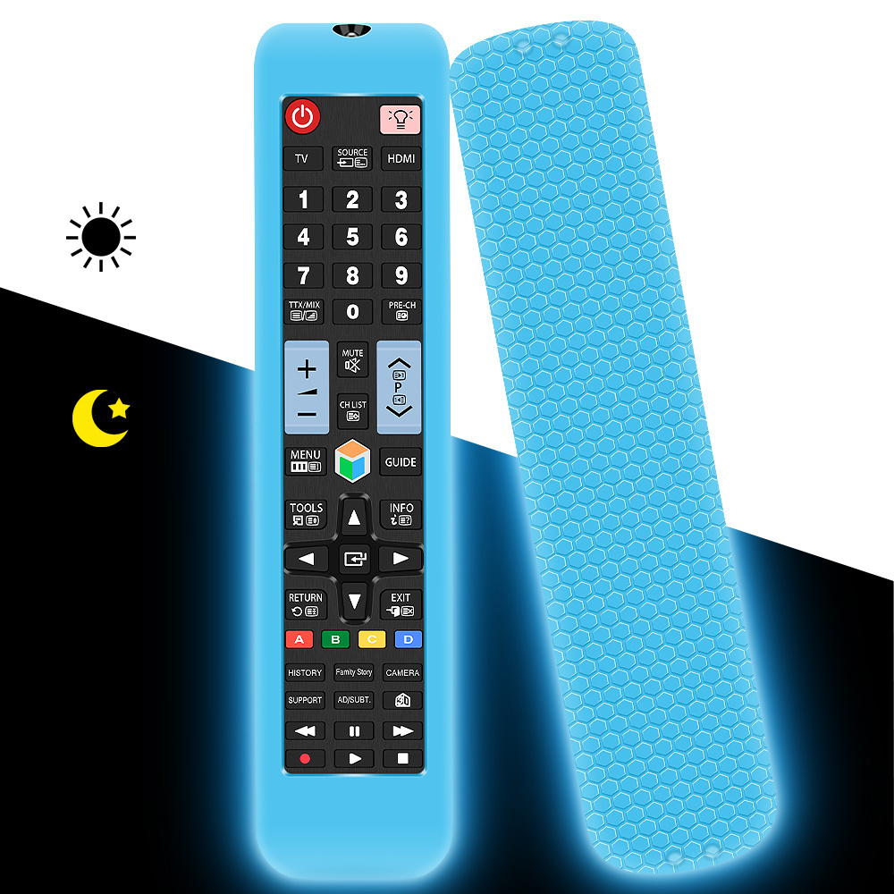 Universal Silicone TV Remote Controller Case Remote Bumper Back Covers for Samsung