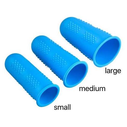 Anti-slip Finger Covers Silicone Finger Cot Finger Protector Caps for Hot Glue Gun