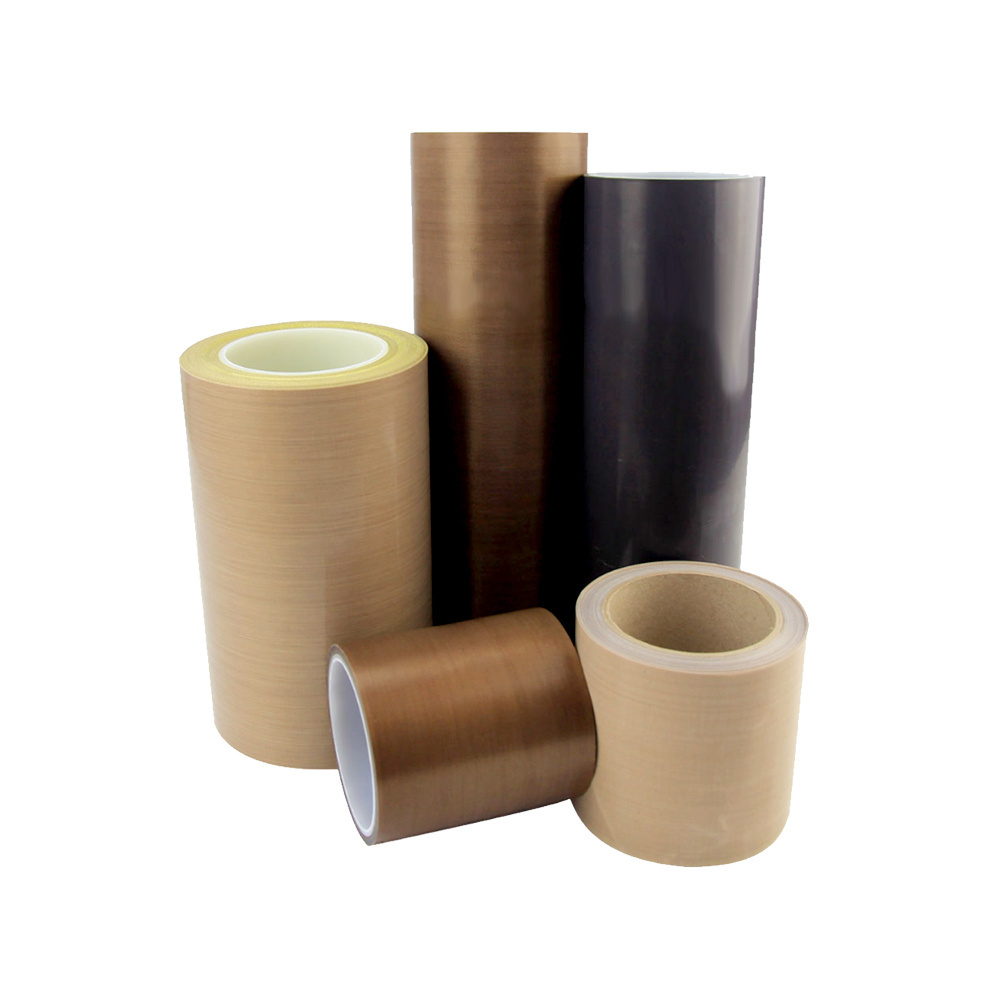 HWK 48MM Wide and 10M Length Adhesive Tape High Temperature Resistant PTFE Tape for Bag Making Machine Shaft Cylinder