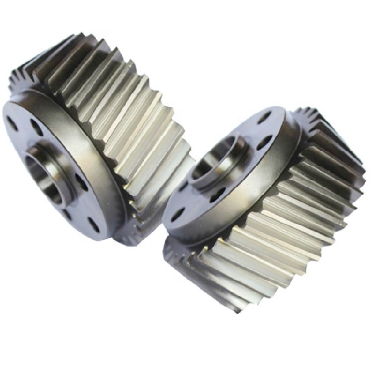 Forging Alloy Steel Helical Gears Spur Gear Wheel Dual Gear For Automotive