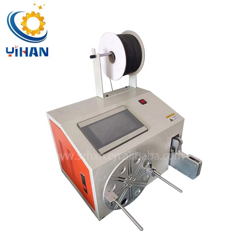 YH-5-35Z Low price semi automatic cable wire twist tie machine wire binding tying machine for twist bread bags