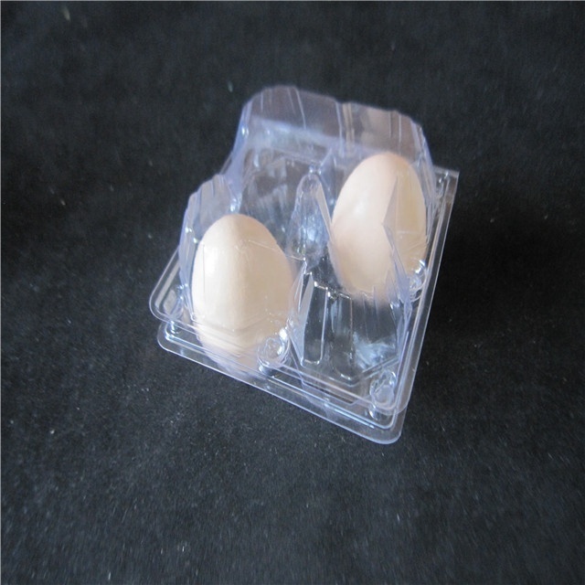 Wholesale tri fold 12 Holes Egg Box Plastic Clamshell Blister Egg Tray Packaging