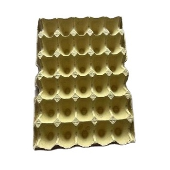 Factory price molded tray empty 24 holes paper pulp egg cartons