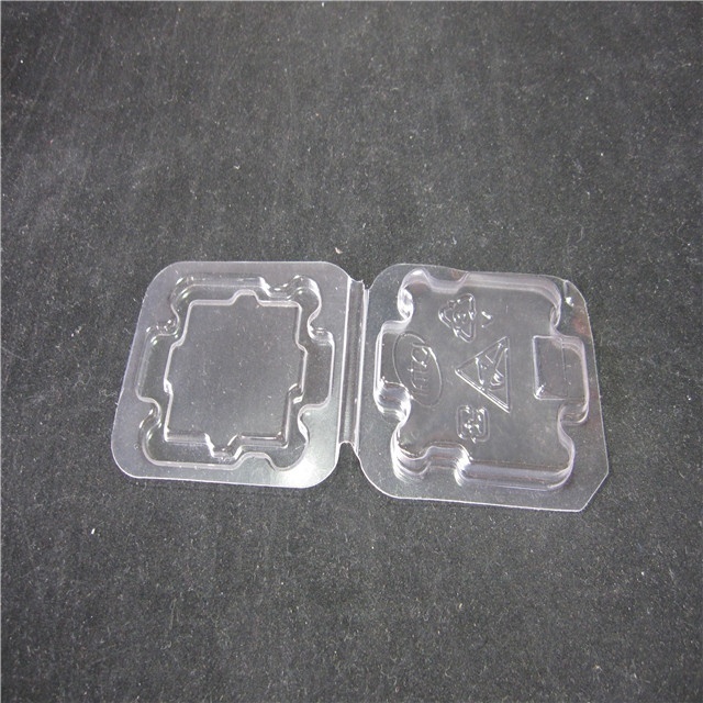 Clear plastic   clamshell packaging box for CPU