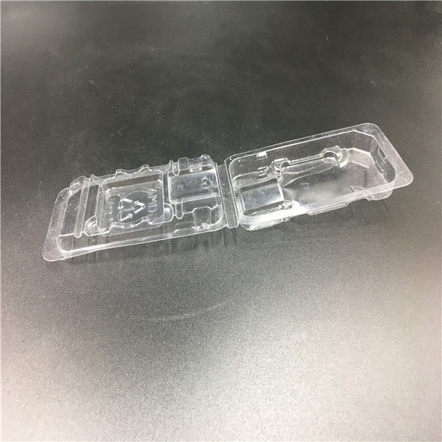 customized clear plastic  cpu  clamshell