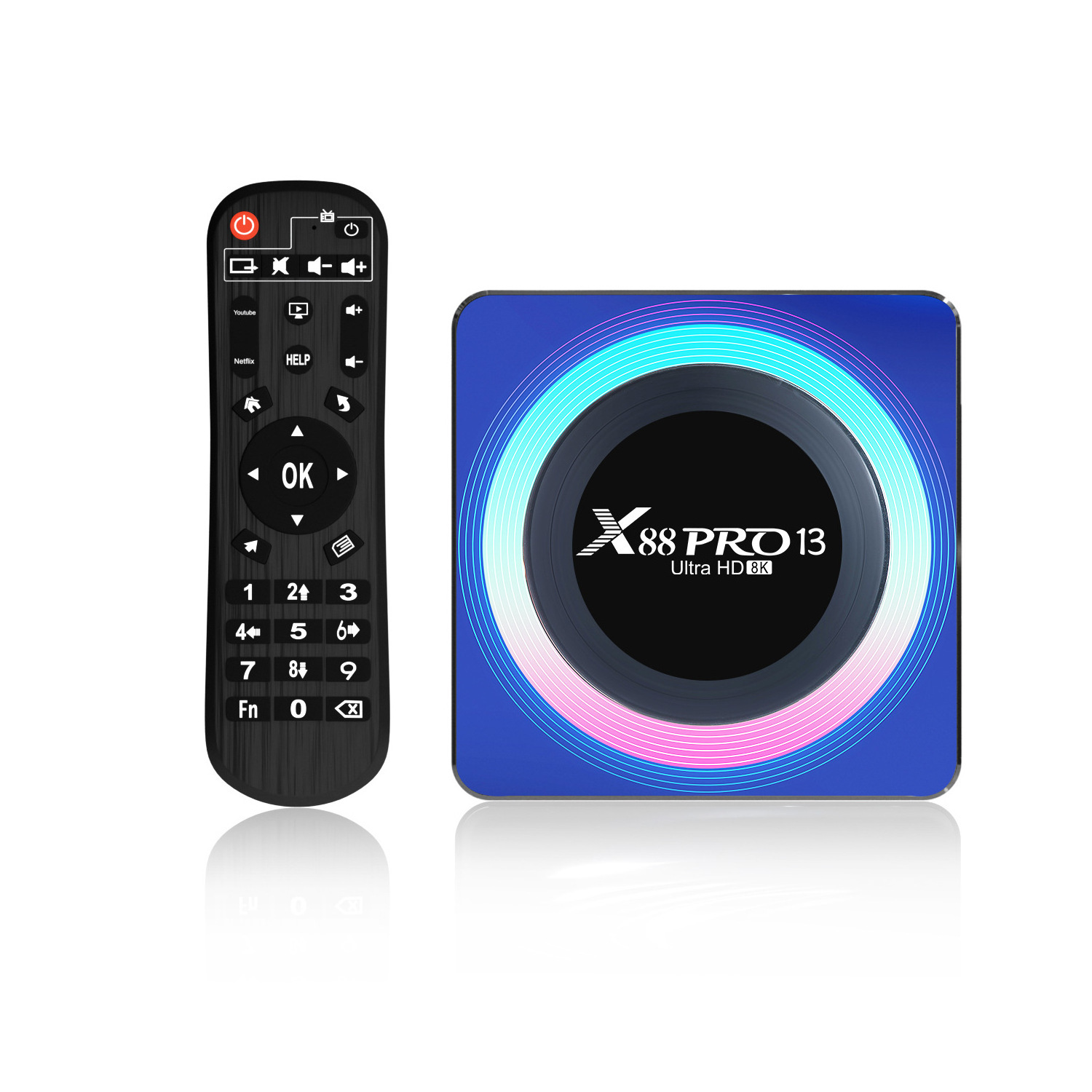 2023 NEWEST RK3528 Quad-Core 64bit Cor tex-A53 TV Box Android 13 Smart Box X88PRO 13 8K WIFI 6 2G/4GB