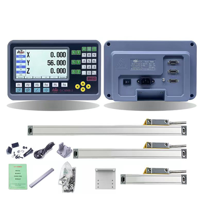 HXX LCD Screen Dro 3 Axis Digital Readout for Lathe Machine /Milling Machine/Grinding Machine with Linear Scale Encoder