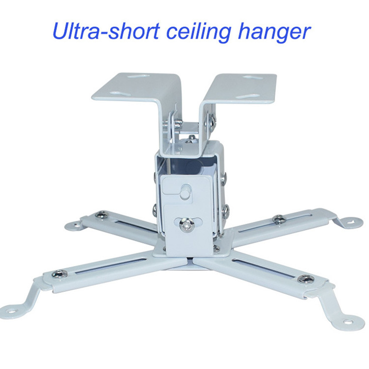 Universal Retractable Overhead Drop Ceiling Projector Mount Hanger 5kg Load Mounting Bracket