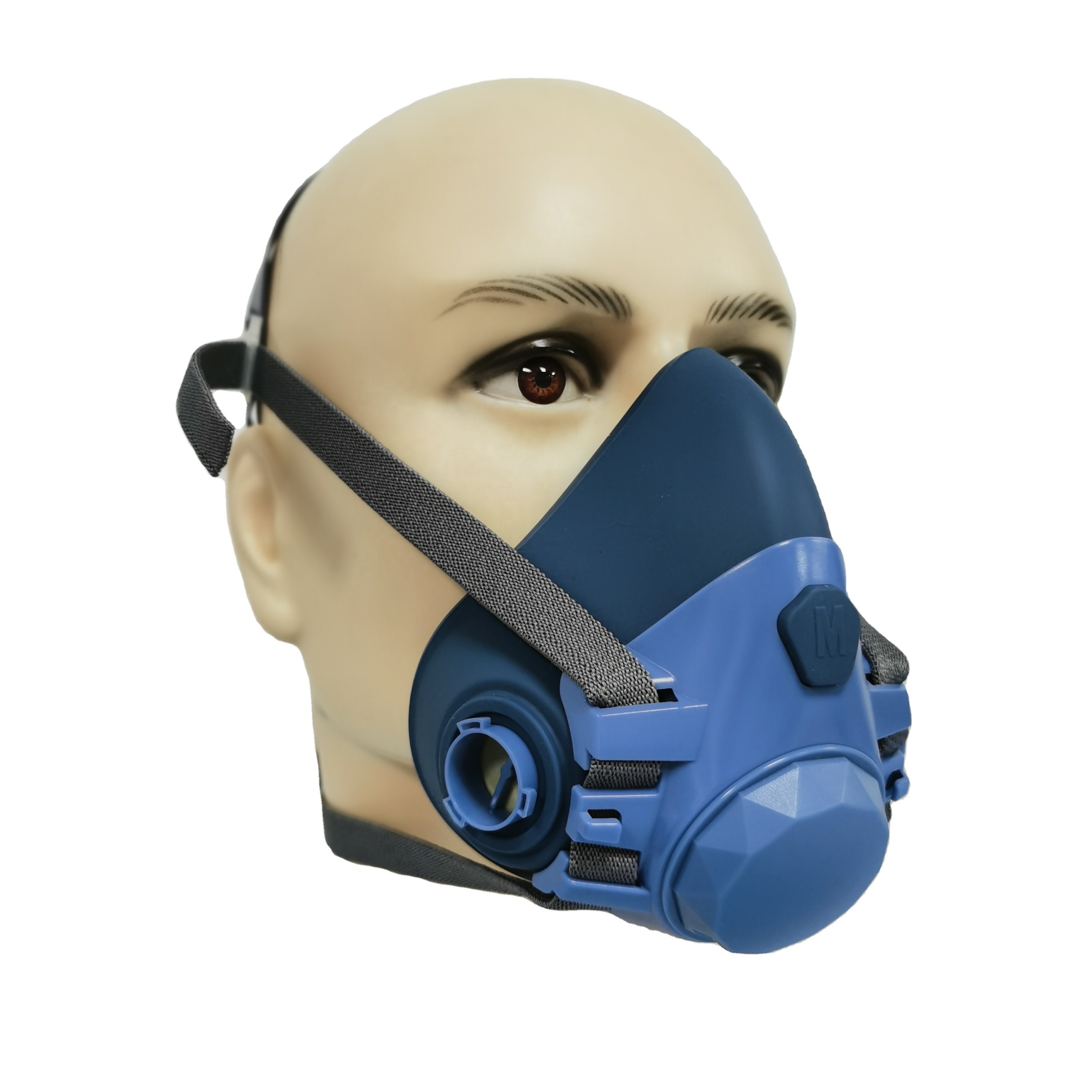 High Quality Reusable And Washable Half Face Shield Respiratory Protection Custom Silicona 7502 Respirator