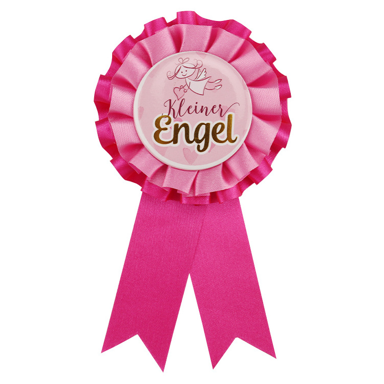 Custom Children Event Celebration Party Decoration Award Ribbon Rosette Badge